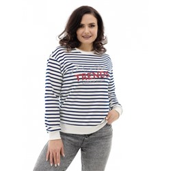 Свитшот женский 88523 (Темно-синий)