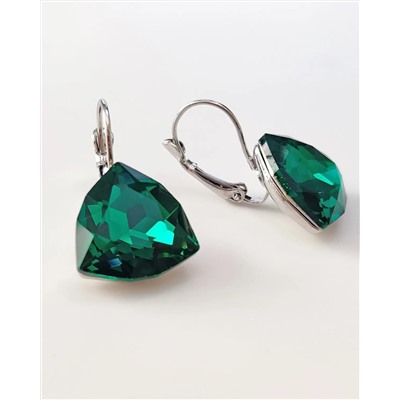 Серьги с чешскими кристаллами