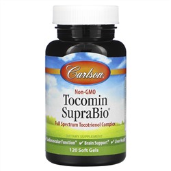 Carlson Labs, Tocomin SupraBio, 120 капсул