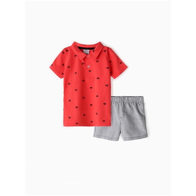 Костюм (футболка и шорты) Крошка Я, рост 74-80 см