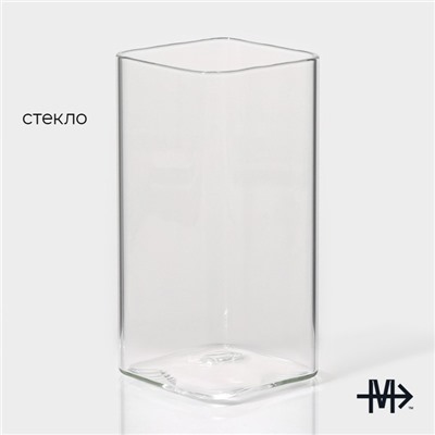 Набор стаканов стеклянных «Квадро», 2 предмета: 350 мл