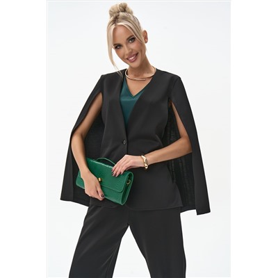 Жакет – кейп (чёрный)