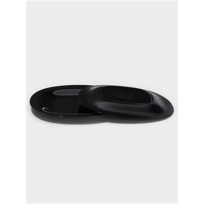 Сервиз столовый Luminarc Carine White&Black, 30 предметов, стеклокерамика, белый, чёрный