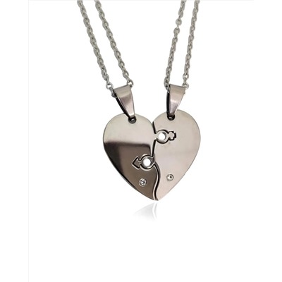 Подвеска парная «Сердце»