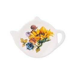 Подставка под чайный пакетик УРОЖАЙ 12*8,5*1,5см керам, подар.упак. AGNESS