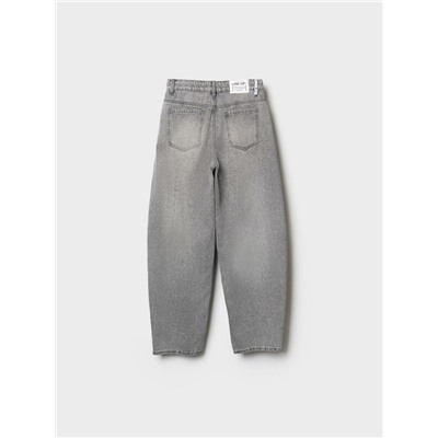 Брюки текстильные джинсовые для девочек