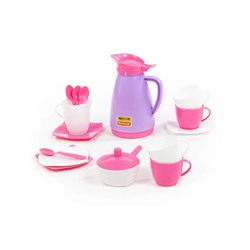 Wader Набор детской посуды "Алиса" на 4 персоны (Pretty Pink)