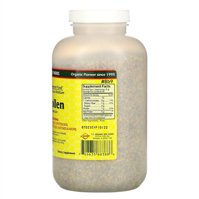 Y.S. Eco Bee Farms, Bee Pollen Granules, Whole, 16.0 oz (454 g)