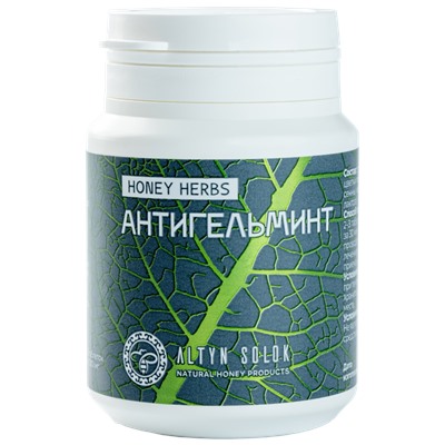 Антигельминт 60 табл HONEY HERBS Хани Хёрбс