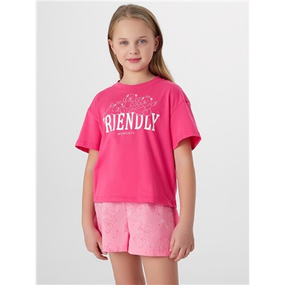 КОМПЛЕКТ ДЛЯ ДЕВОЧЕК (ФУТБОЛКА, ШОРТЫ) 567748