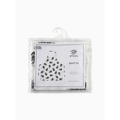 Фартук новогодний «Этель» Merry Christmas 60×70 см, 100% хлопок, саржа 190 г/м²