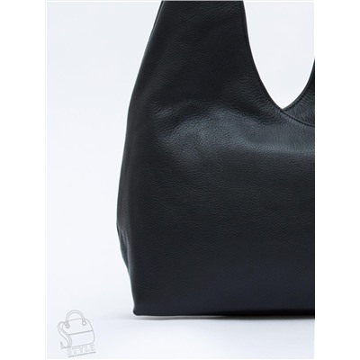 Сумка женская кожаная 5971Q black Polina&Eiterou