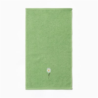 Набор подарочный «Этель» Chamomile, полотенце 30×60 см, тёрка 7.7×3.7 см