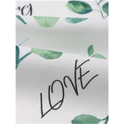 Скатерть «Доляна» Eucalyptus, 110×144 см, 100% хлопок, 164 г/м²