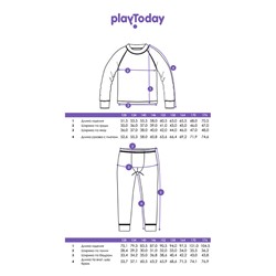 Термокомплект трикотажный для мальчиков: брюки, толстовка