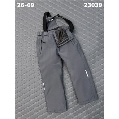Брюки 23039 серый