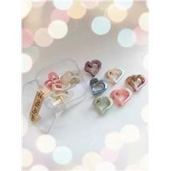 Набор крабиков для волос в боксе (10 шт)