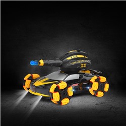 Машина "Торнадо-1" с пушкой и паром, на р/у 27 MHz, в коробке