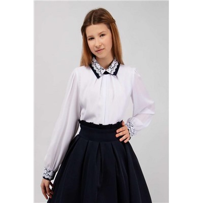 Блузка для девочки SP0302 (Белый)