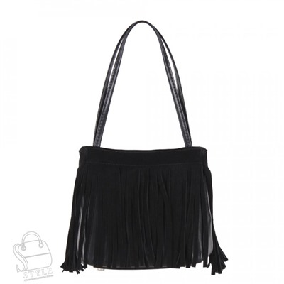 Сумка женская кожаная 9356-35VGAA black Vitelli Grassi