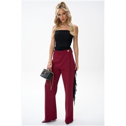 Брюки Агния (бордовый)