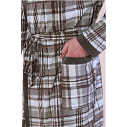 804 Халат мужской Артур (Коричневый)