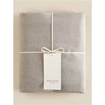 Простыня евро SL Home Linen collection, 200×220 см, бежевая
