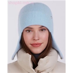 885 WH Ушанка женская (56-58)