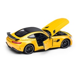 Машинка 1:24 Mercedes-Benz AMG GT R, желтый