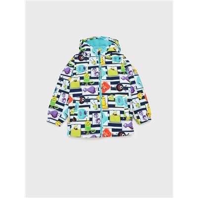 Куртка текстильная с полиуретановым покрытием для мальчиков (ветровка)