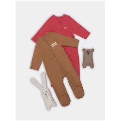 КОМБИНЕЗОН НАТЕЛЬНЫЙ ДЕТСКИЙ (2ШТ.) 14005-2