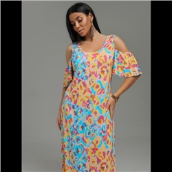 Платье Ялта (Леопард розовый)