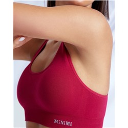Minimi Топ MA141 Майка "Toп" (кроп-топ спортивный с вкладышами), РА