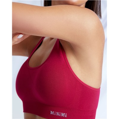 Minimi Топ MA141 Майка "Toп" (кроп-топ спортивный с вкладышами), РА