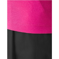 Футболка из плотного трикотажа с плетением риб 1*1