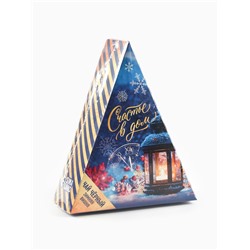 Чай новогодний чёрный «Счастье в дом», вкус: зимняя вишня, 100 г