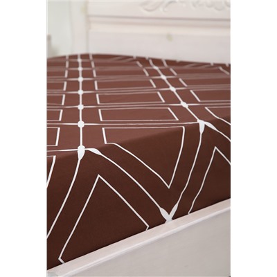 Простыня на резинке сатин Искушение НАТАЛИ, 1071213