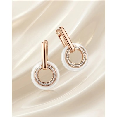 Серьги с керамикой