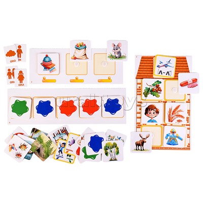 Тренажер логопедический на липучках