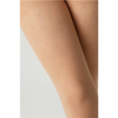 CONTE DOTSY Колготки в мелкую точку с усиленным торсом-шортиками CONTE ELEGANT, 1041095