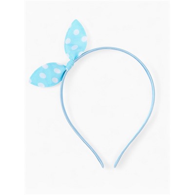 Ободок для волос «Бантик» голубой, Холодное сердце