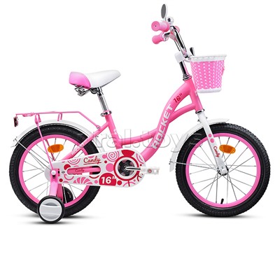 Велосипед 16" Rocket Candy, цвет розовый