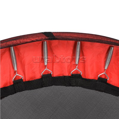 Батут ROCKET, d=140, внешняя сетка высотой 88 см., общая высота 122 см. красный