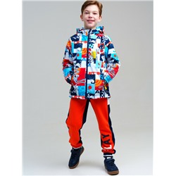 Куртка текстильная с полиуретановым покрытием для мальчиков (ветровка)