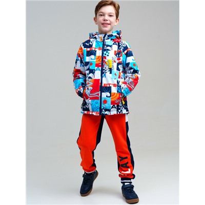 Куртка текстильная с полиуретановым покрытием для мальчиков (ветровка)