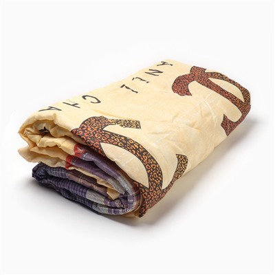 Одеяло Комфорт 140×205 см файбер 200 г/м микрофибра, 100% полиэстер, цвет МИКС