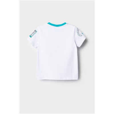 Фуфайка трикотажная для мальчиков (футболка) PLAYTODAY, 1239605