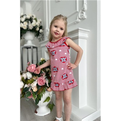 Сарафан 5106 детский (Красный)