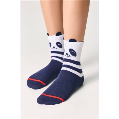 Веселые ножки CONTE-KIDS TIP-TOP (мордашки) Хлопковые носки