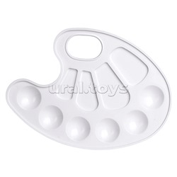 Палитра для красок, белая